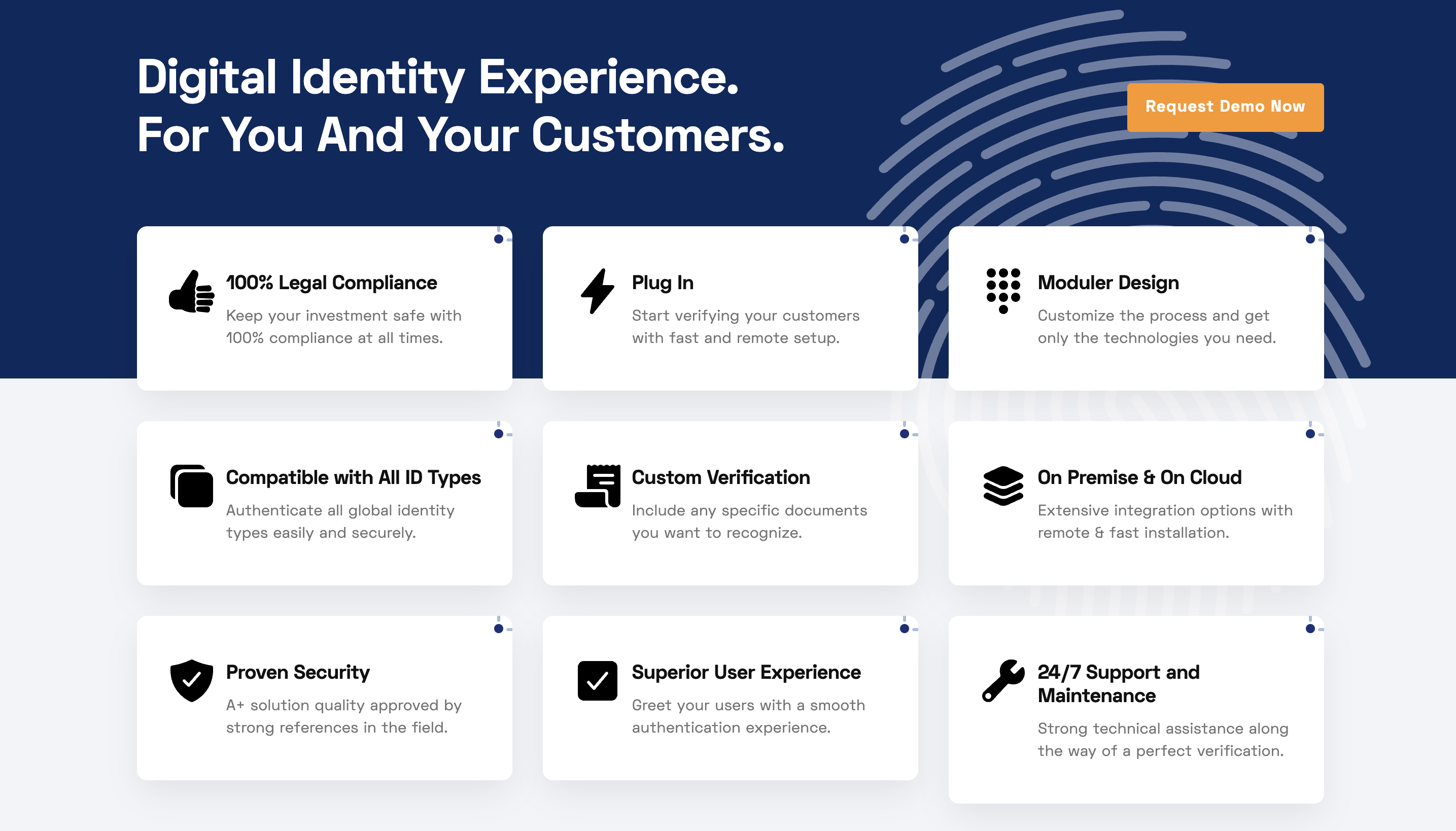 screenshot of Prove ID